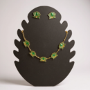 Green Necklace - Lotus