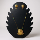 Long mala invisble with earring